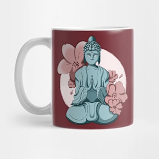 Floral buddha Mug